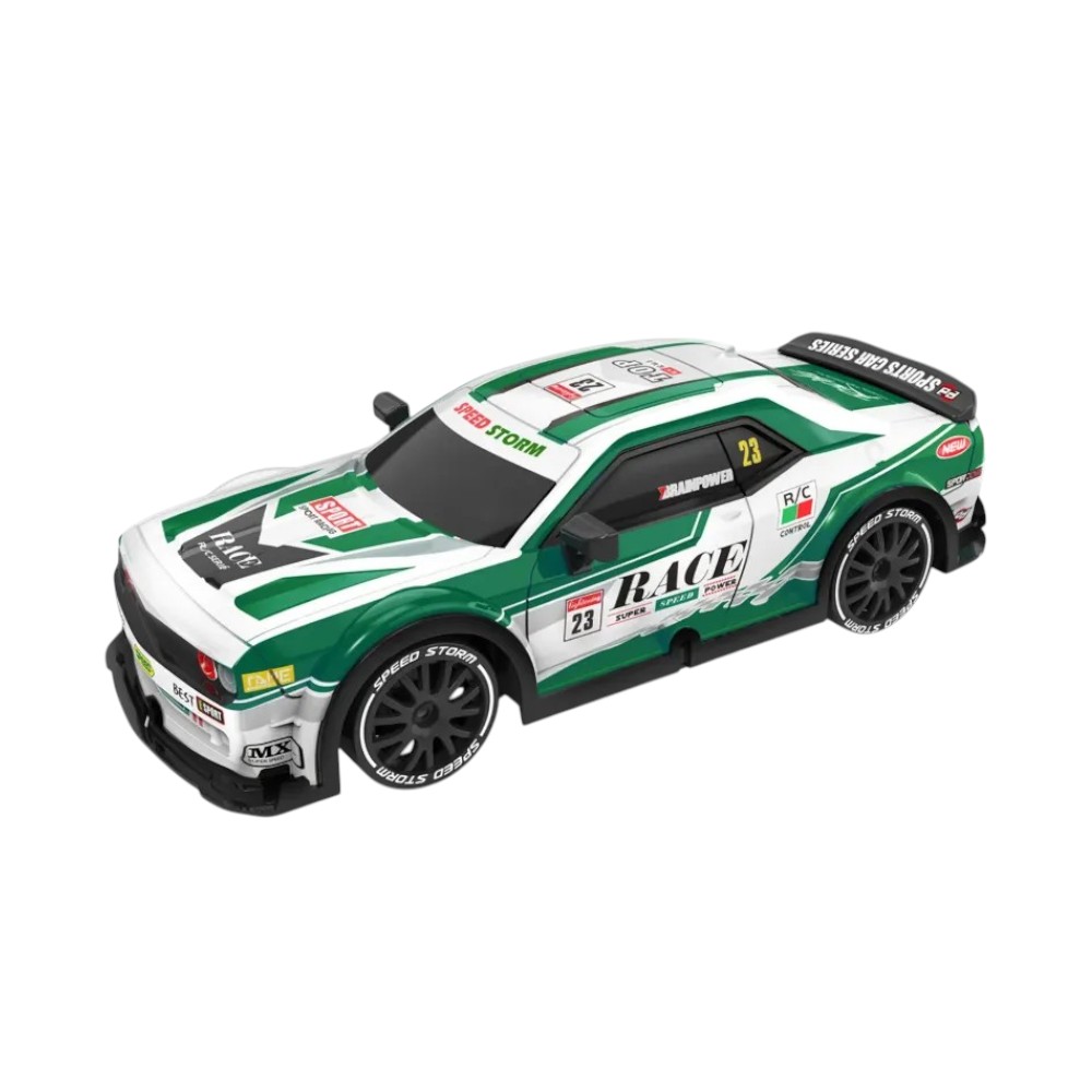 01a4e3ed-317c-4547-9fc1-2eb1fa2d041c-Photoroom Remote Control Mini RC Drift Car (1: 20) – Green - Image 1